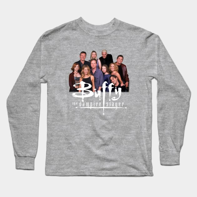 Buffy The Vampire Slayer Black Long Sleeve T-Shirt by Mendozab Angelob